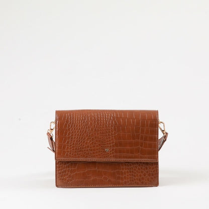 Cartera Cruzada Colette Camel I-D