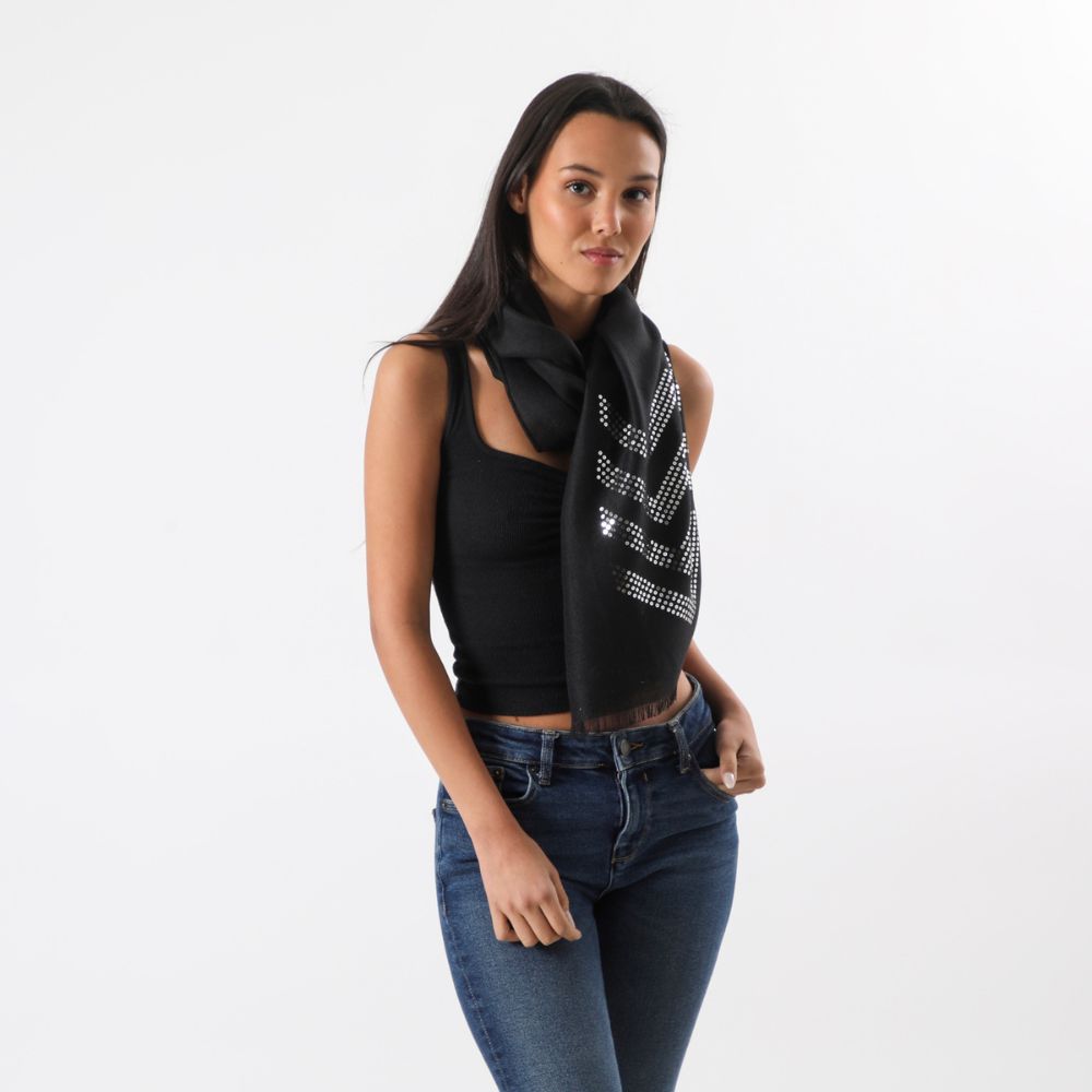Pañuelo Liso Vedder Negro Humana