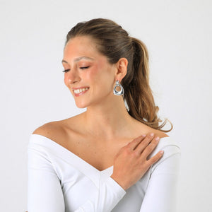 Aros Medianos Ilen Plateado Humana