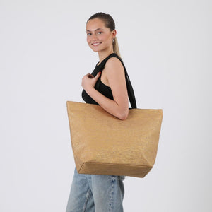 Cartera Tote Sicilia Beige Playa ID