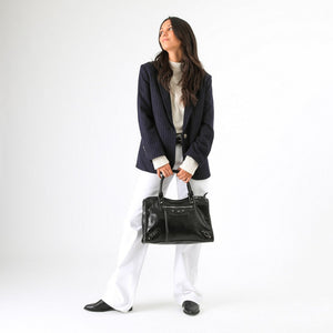 Cartera Hombro Coco Negro Humana