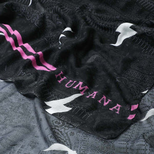 Pañuelo Estampado Negro Zeu Humana