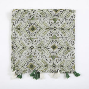 Pañuelo Estampado Aloe Green I-D