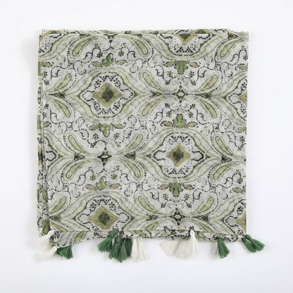 Pañuelo Estampado Aloe Green I-D