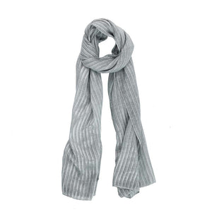 Pañuelo Liso Zigzag Gris Humana