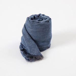 Pañuelo Liso Domenica Azul Tatienne
