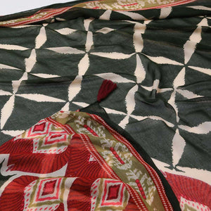 Pañuelo Estampado Roche Verde Humana