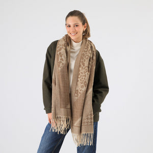 Bufanda Malaga Beige I-D