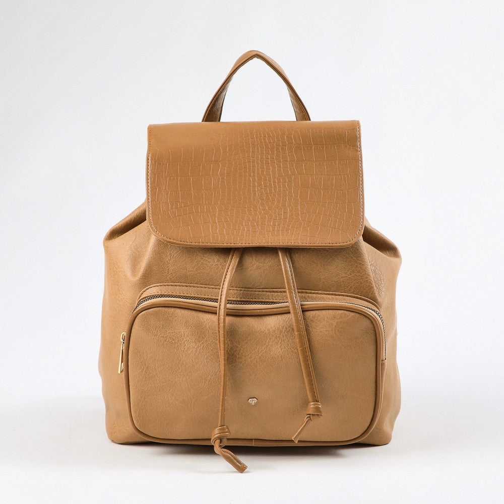 Mochila Clivia Camel I-D