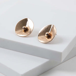 Aros Pegado Barcelona Dorado Humana