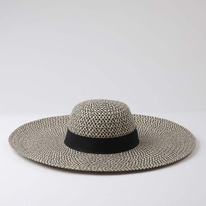 Sombrero Ribbon Negro Humana