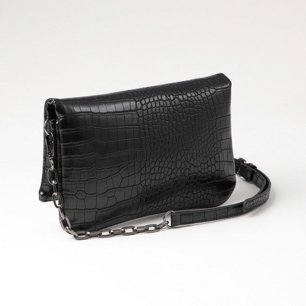 Cartera Cruzada Belen Negro Humana