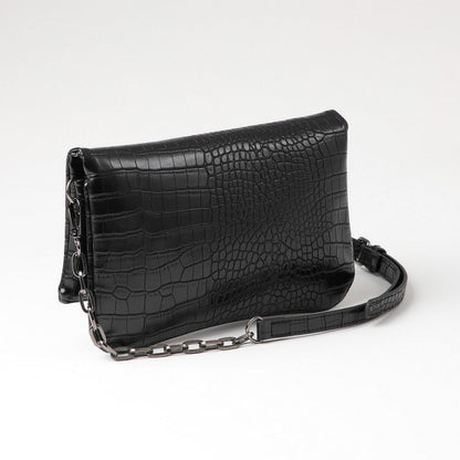 Cartera Cruzada Belen Negro Humana