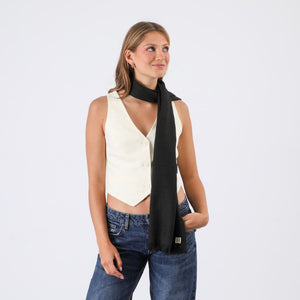 Pañuelo Liso Evan Negro Humana