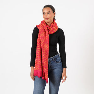 Bufanda  Justine Fucsia Humana