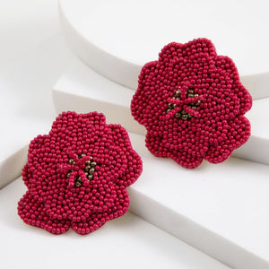 Aros Pegados Alda Fucsia Humana