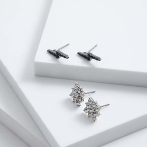 Set Aros Ramone Plateado i-D