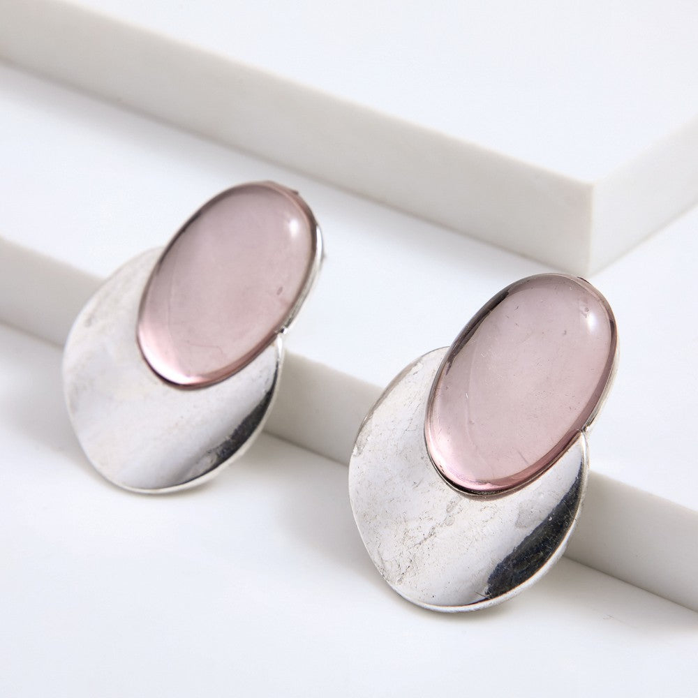 Aros Pegados Dune Plateado Humana