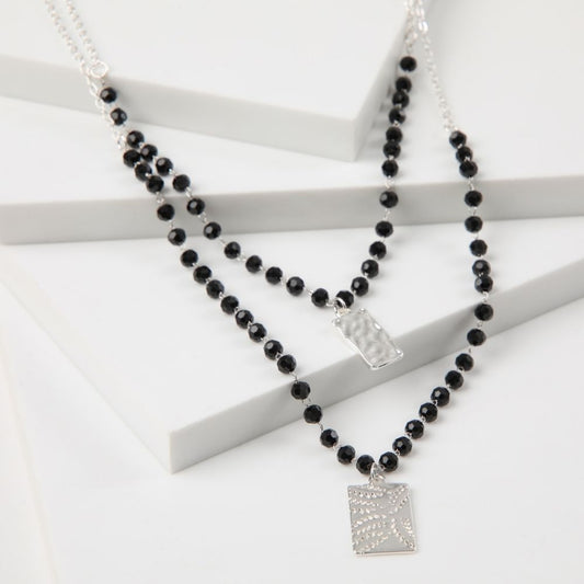 Collar Corto Trinidad Negro Tatienne