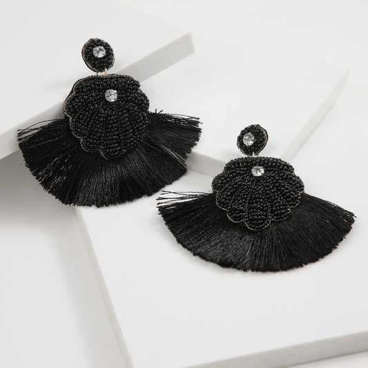 Aros Largo Lorca Negro Humana