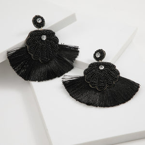 Aros Largo Lorca Negro Humana