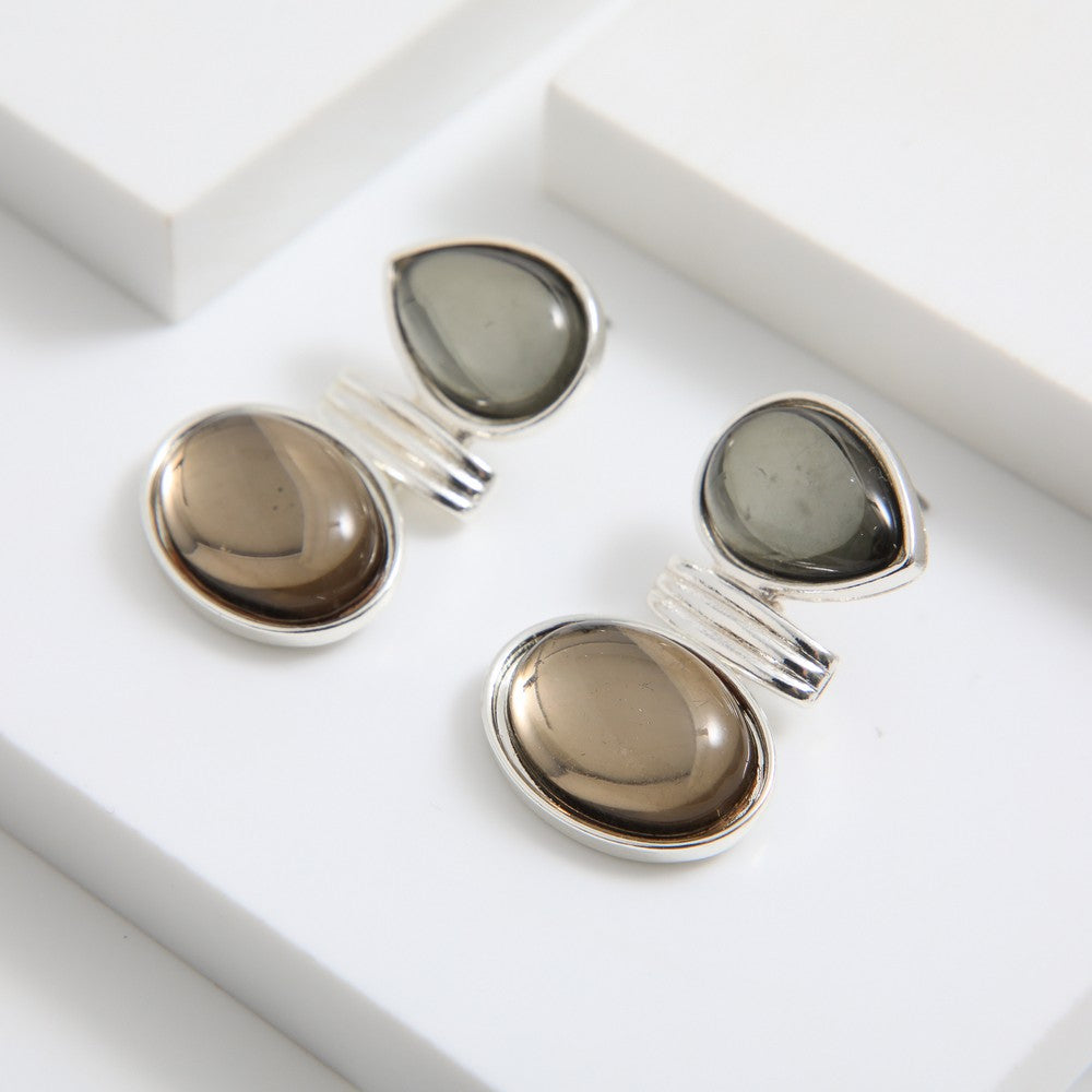 Aros Medianos Dalia Plateado Tatienne