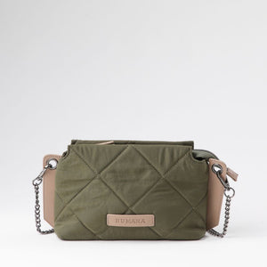 Cartera Bandolera Coco Verde Humana