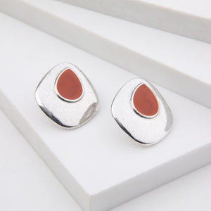 Aros Clip Plateado Humana