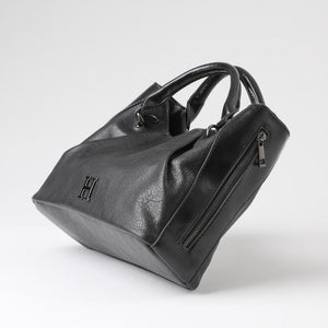 Cartera Bandolera April Ecocuero Negra Humana