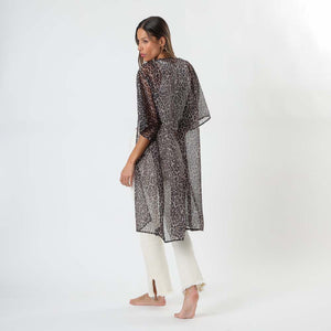 Kimono Riaza Negro Humana
