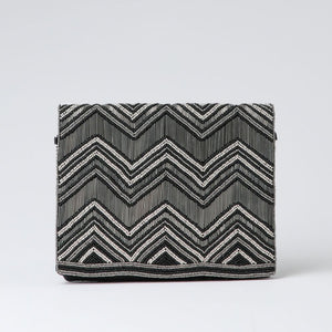 Clutch Cannes Plateado Humana