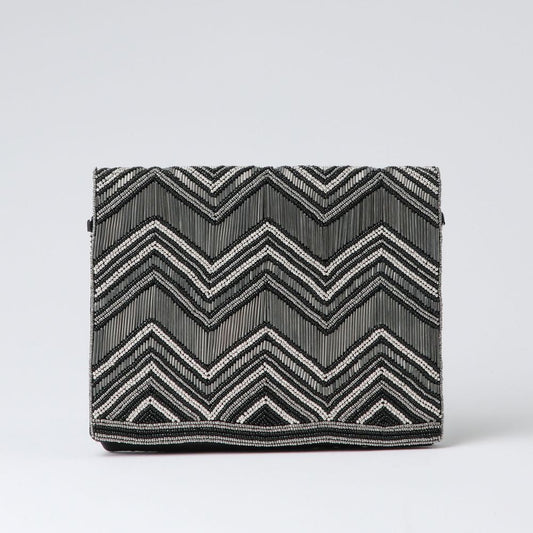 Clutch Cannes Plateado Humana
