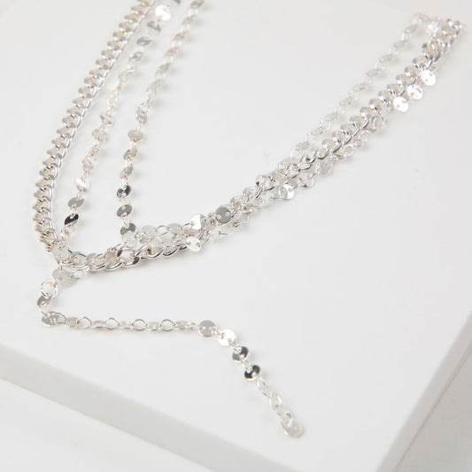 Collar Corto Nías Plateado Tatienne