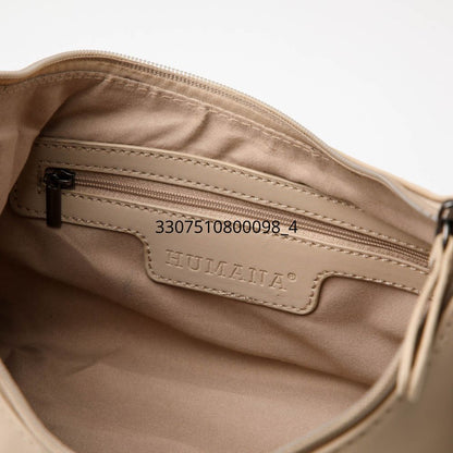 Cartera Hombro Pedrosa Beige Humana