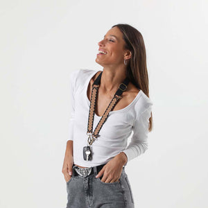 Lanyard Negro Soft Humana