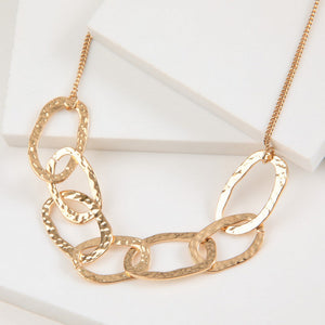 Collar Corto Elya Dorado Humana