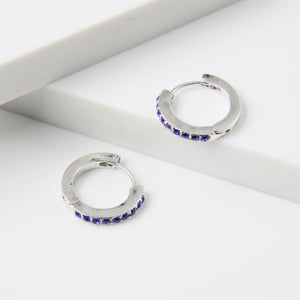 Aros Argolla Ambon Plateado Humana