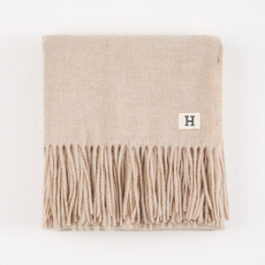 Manta  Ava Beige Humana