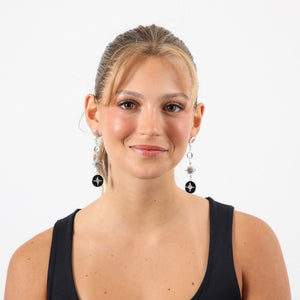 Aros Largo Masira Plateado Humana