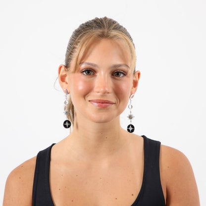 Aros Largo Masira Plateado Humana