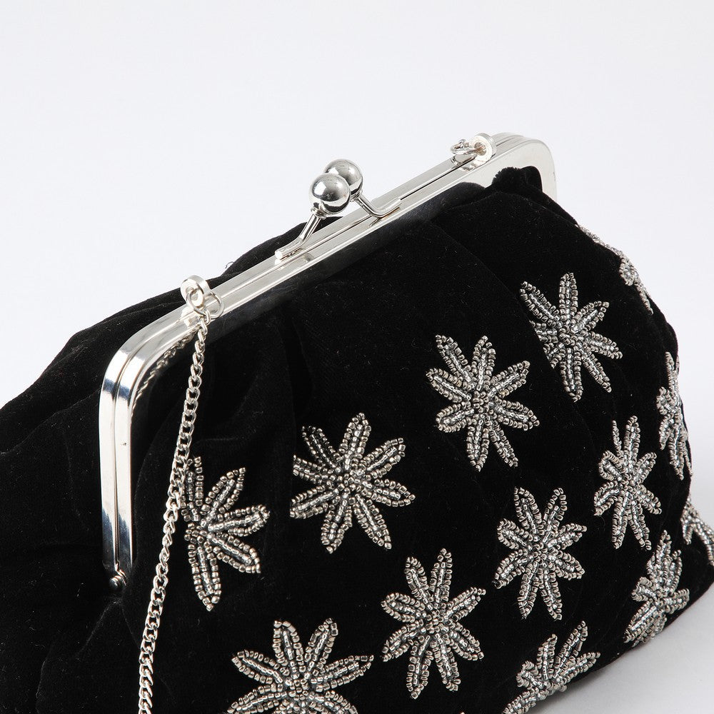 Cartera Clutch Jolie Black Humana
