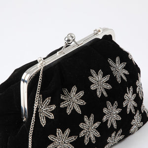 Cartera Clutch Jolie Black Humana