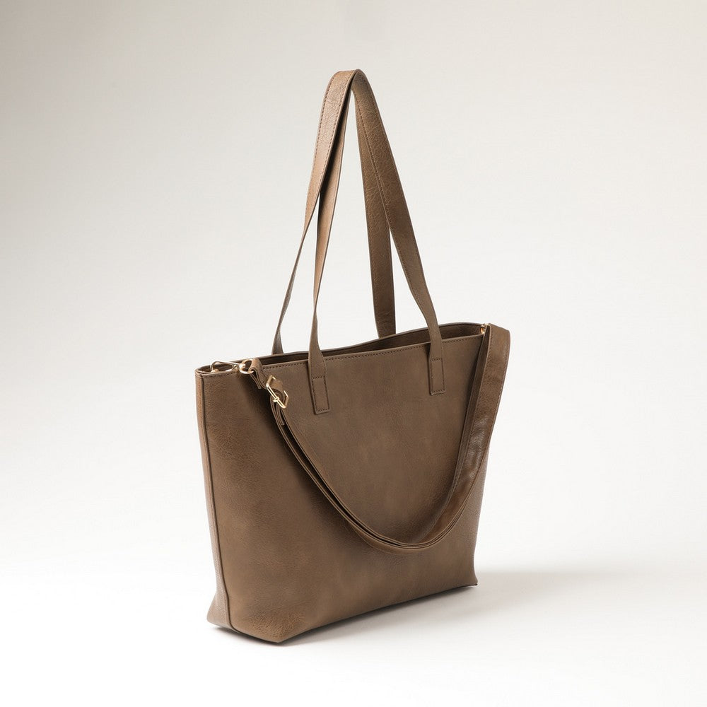 Cartera Tote Lugo Café I-D