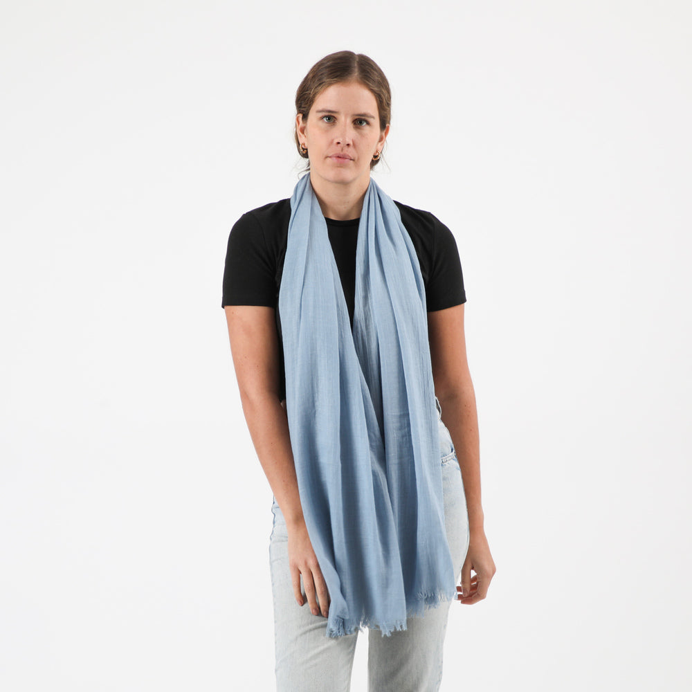 Pañuelo Liso Hibisco Azul i-D