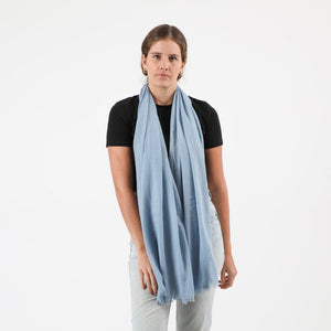 Pañuelo Liso Hibisco Azul i-D