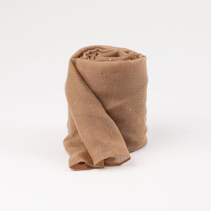 Pañuelo Liso Alvor Café Id