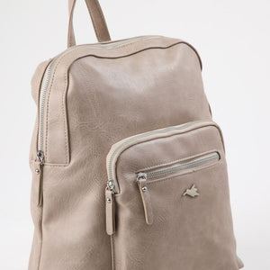 Mochila Volta Ecocuero beige Tatienne