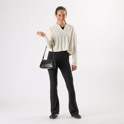 Cartera Hombro Urano Negro I-D