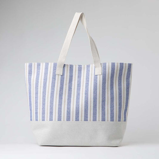 Cartera Hombro Stripes Azul i-D