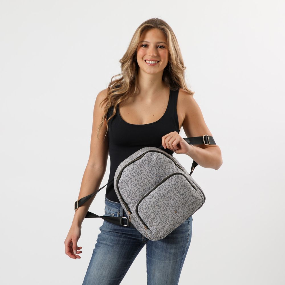 Mochila York Grey Gris i-D